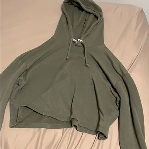 H&M cropped hoodie